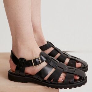 Madewell Leather Fisherman Shoes